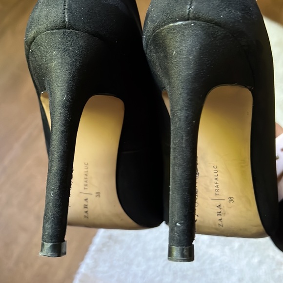 Zara sued black pumps 38 - Picture 7 of 7